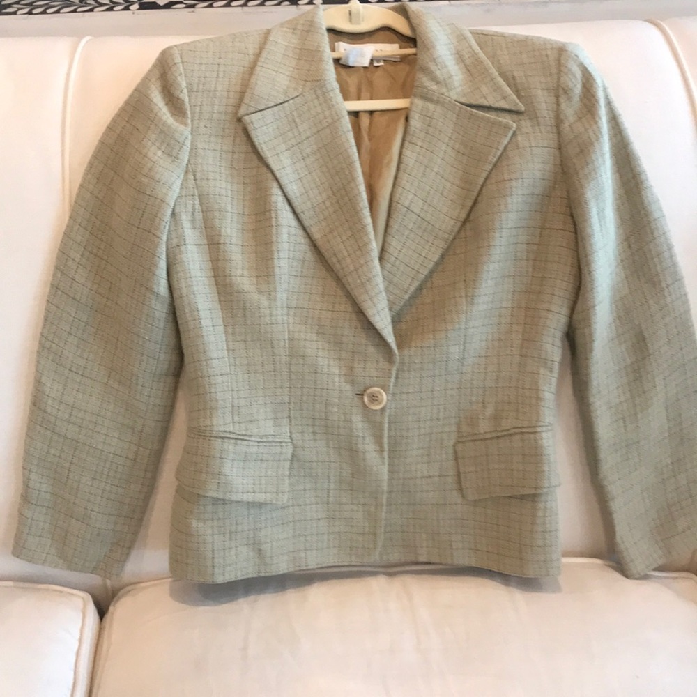 Michael Kors fitted linen blazer size 8